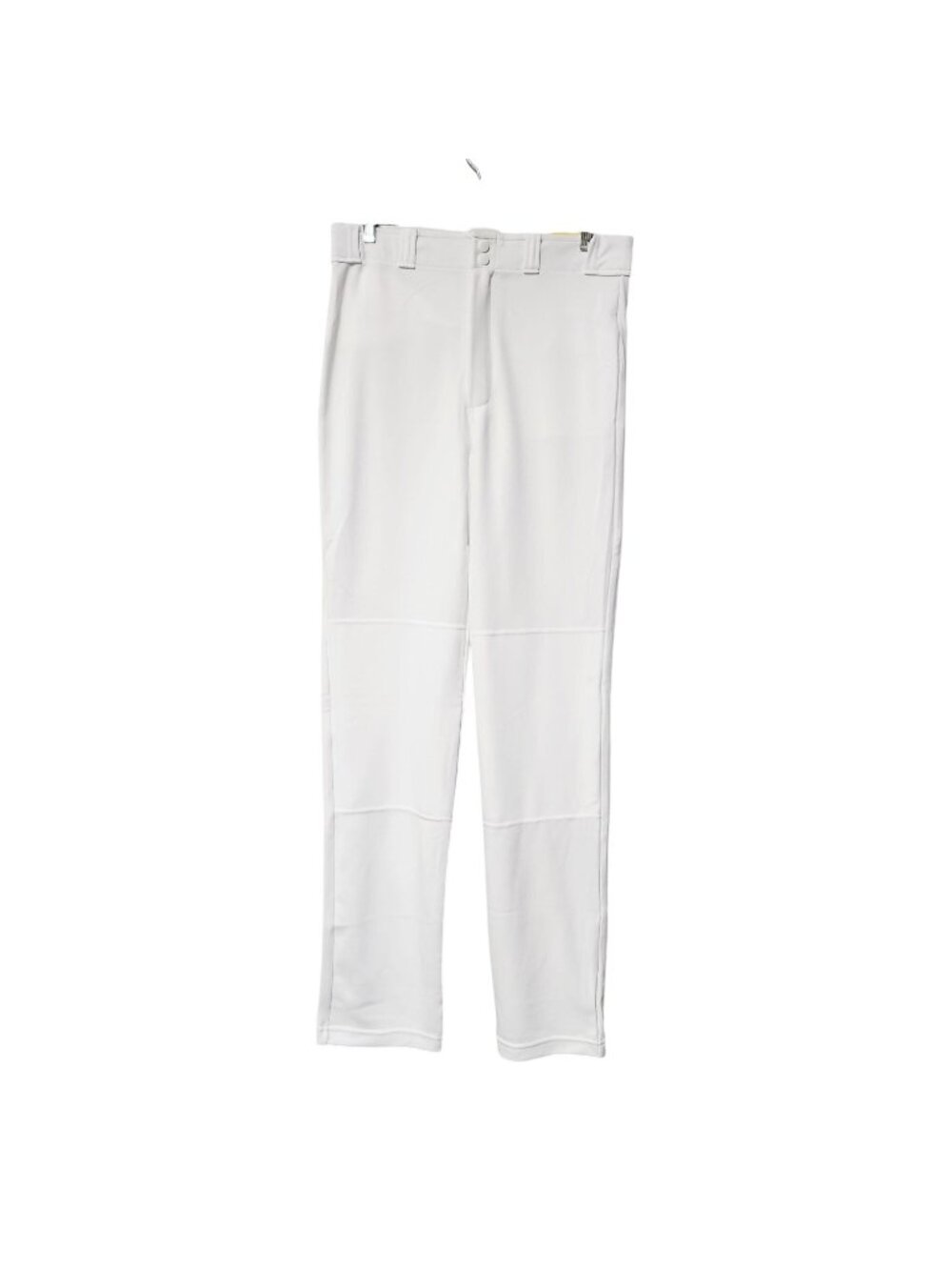 Rawlings Mens Medium White Pro-Dri Baseball Pants Semi-Relaxed Fit 40.5" Length